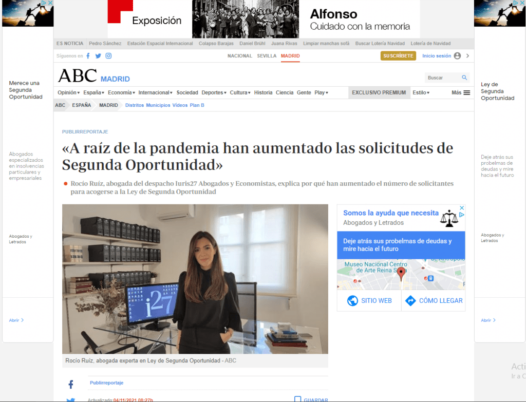 Entrevista ABC Rocío Ruiz